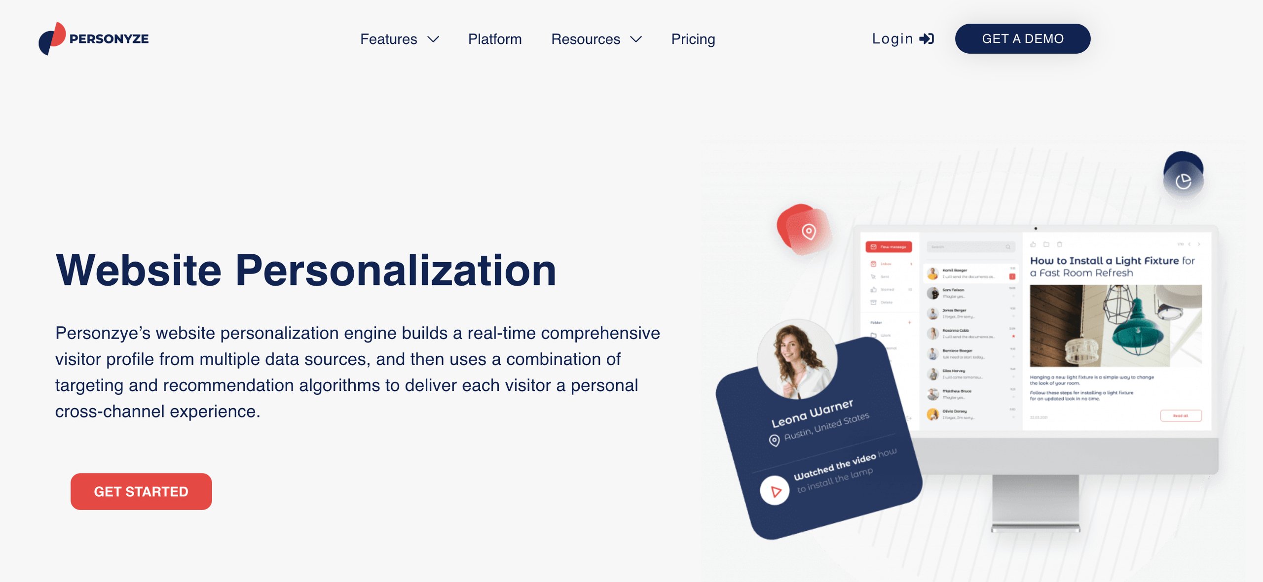 Top Web Personalization Tools | 5. Personyze